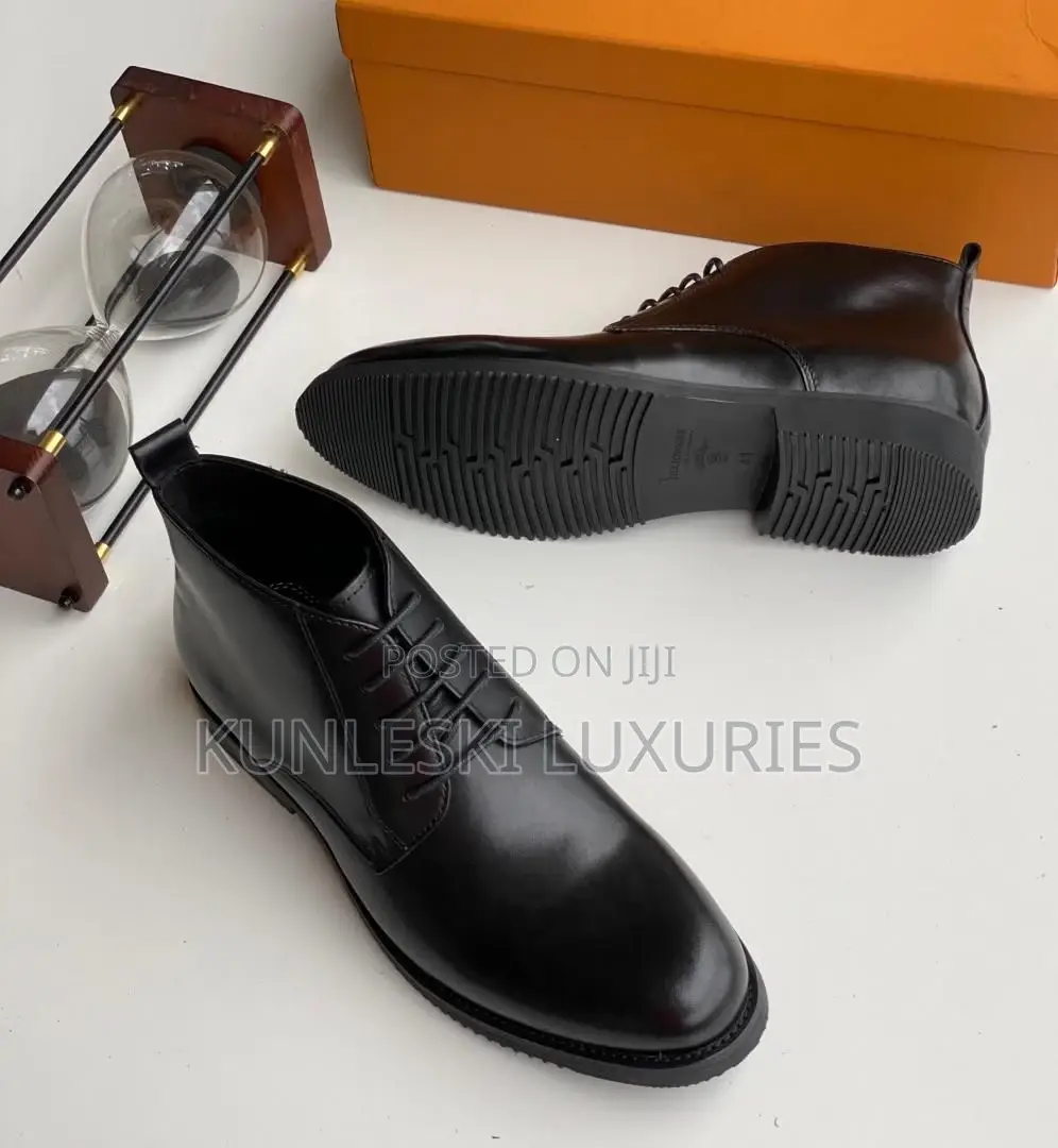 Original Billionaire Men Ankle Leather Boot in Two Colorways