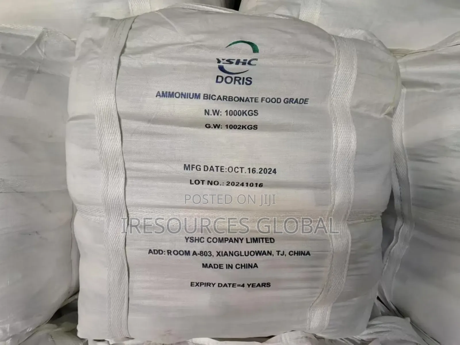 Ammonium Bicarb 25kg Bag