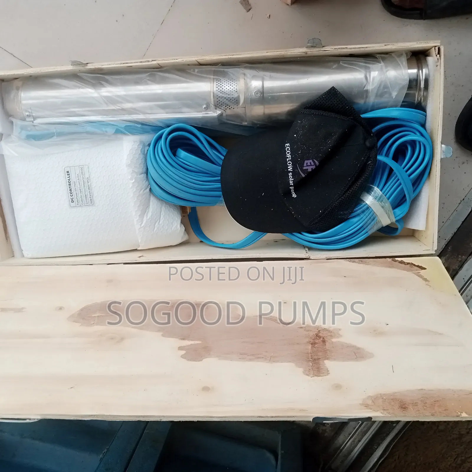 Ecoflow Solar Submersible Pump Type 0.75kw/1hp DC Only