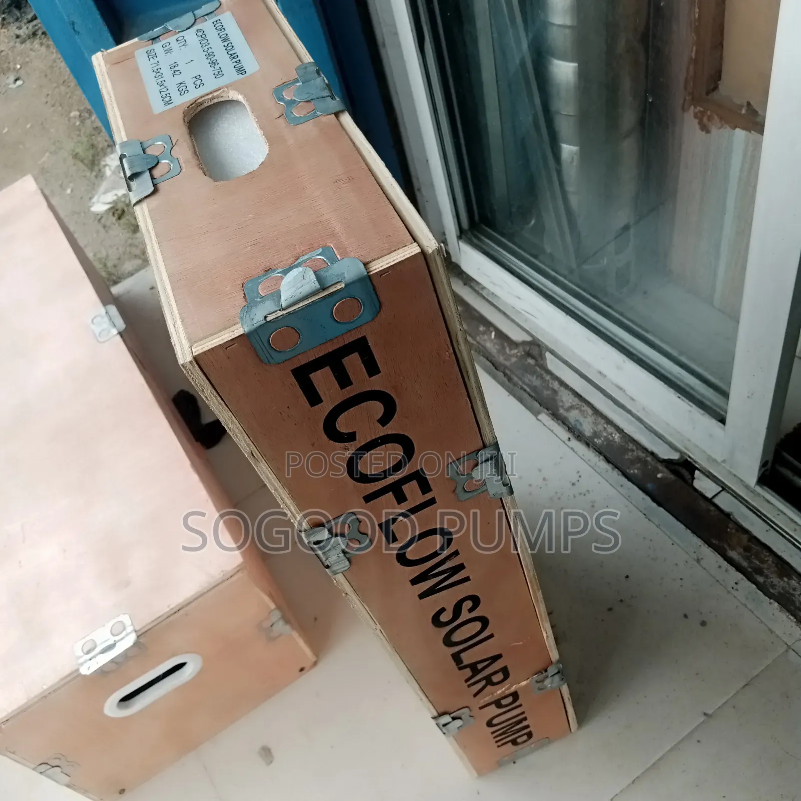 Ecoflow Solar Submersible Pump Type 0.75kw/1hp DC Only