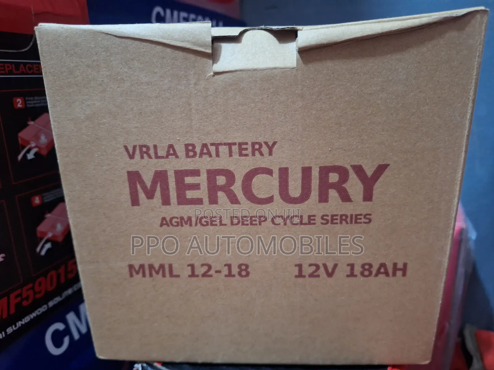 12V 18ah Deep Cycle Battery