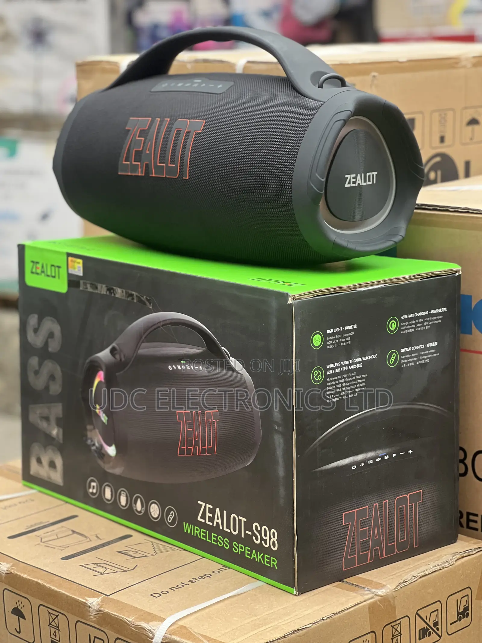 Zealot S98 Mega Bass Rechargeable Party Speaker