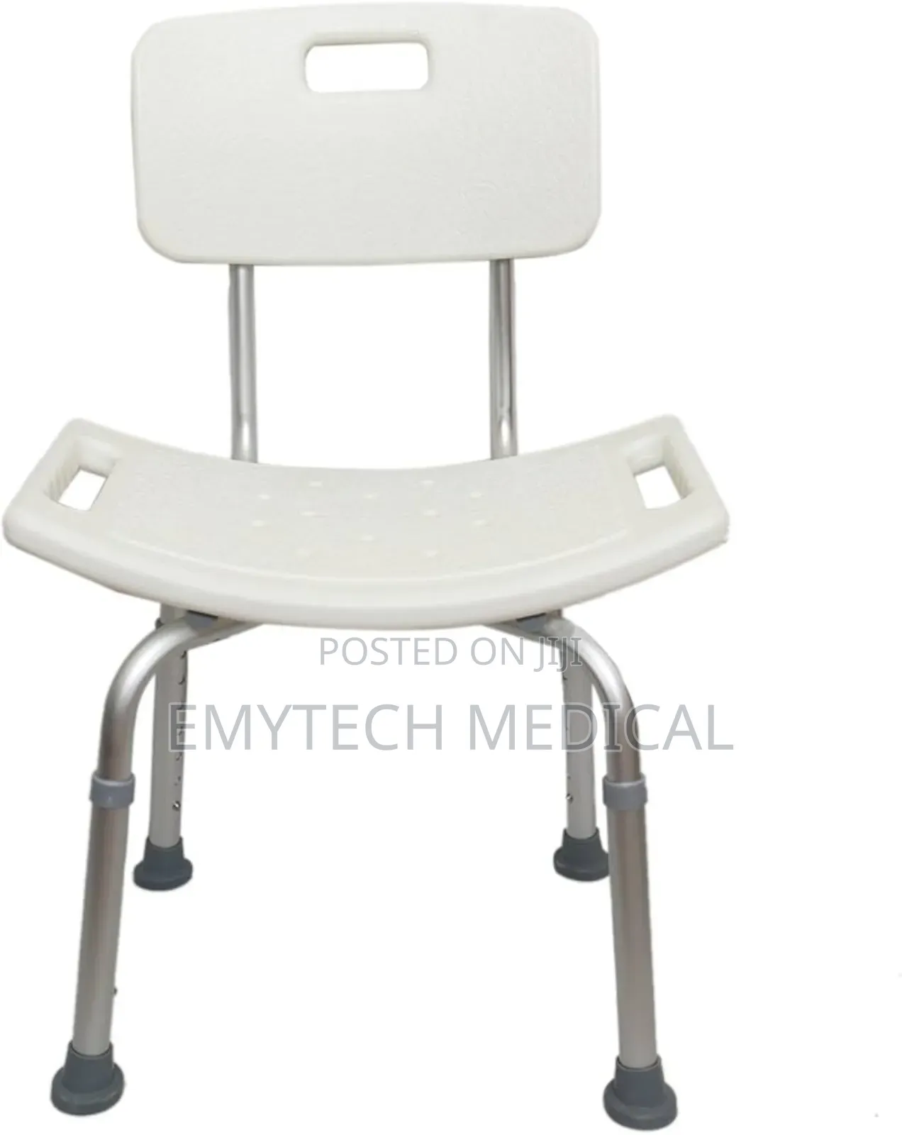 Shower Seat With Black Rest