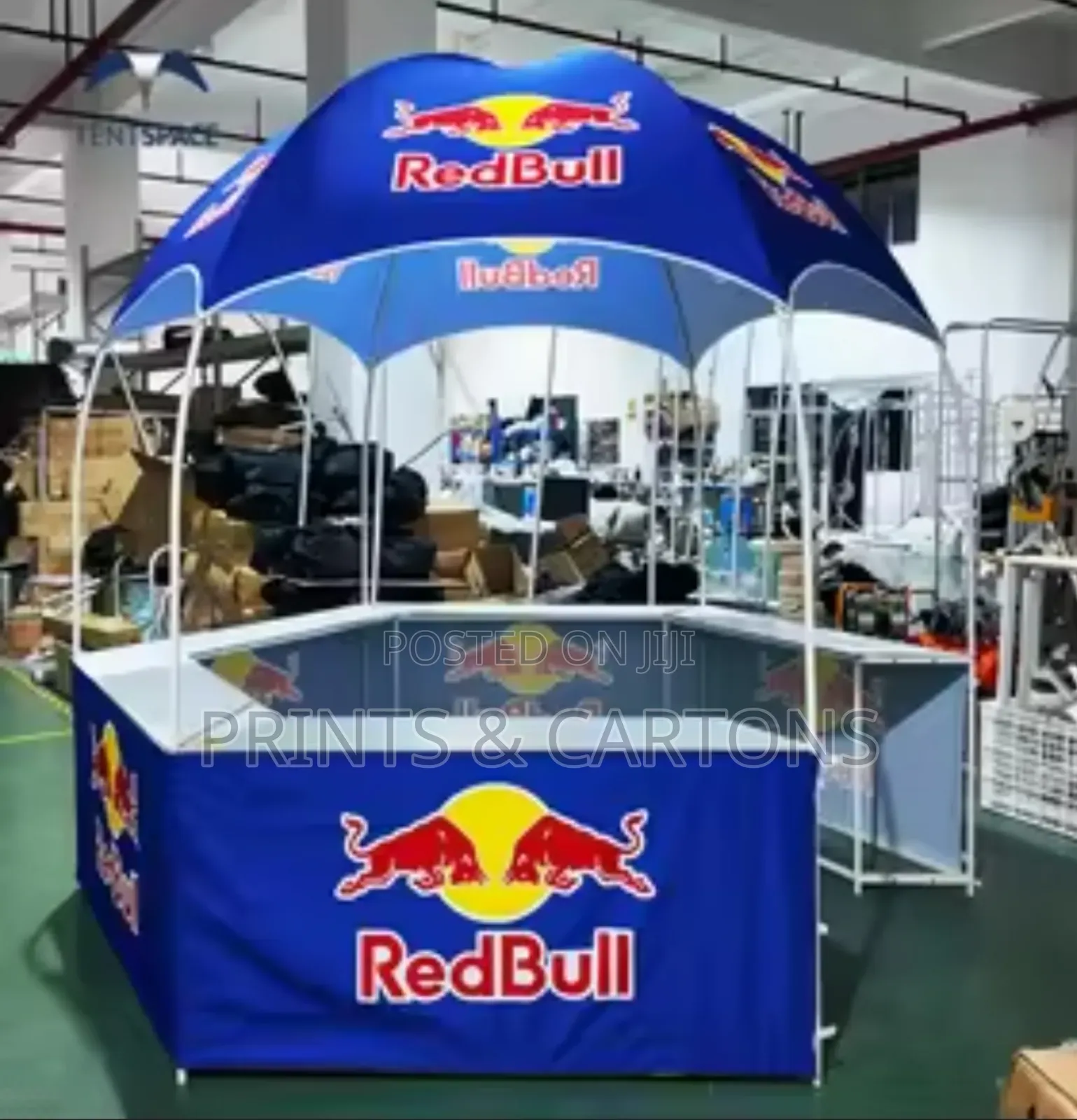 Customized Dome Gazebo Stand Printing 04