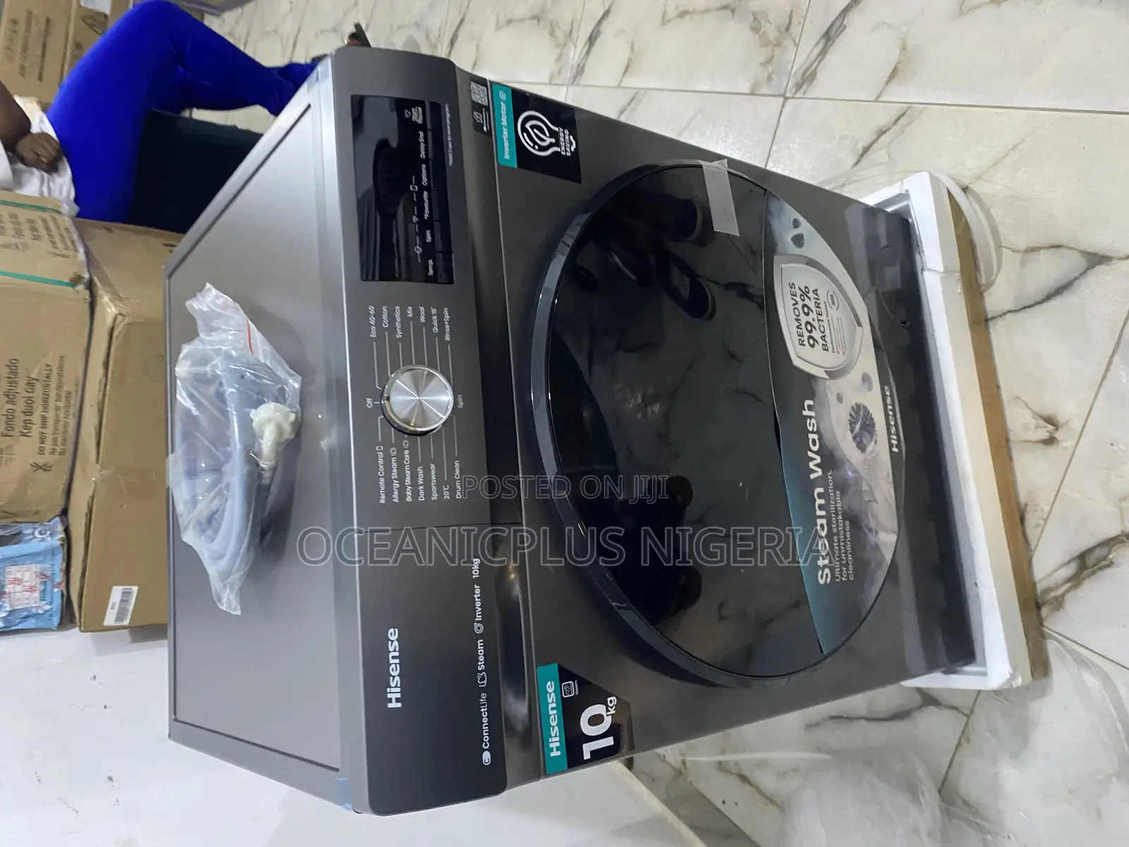 Steam Washing 10kg Hisense Front Load Washing Machine