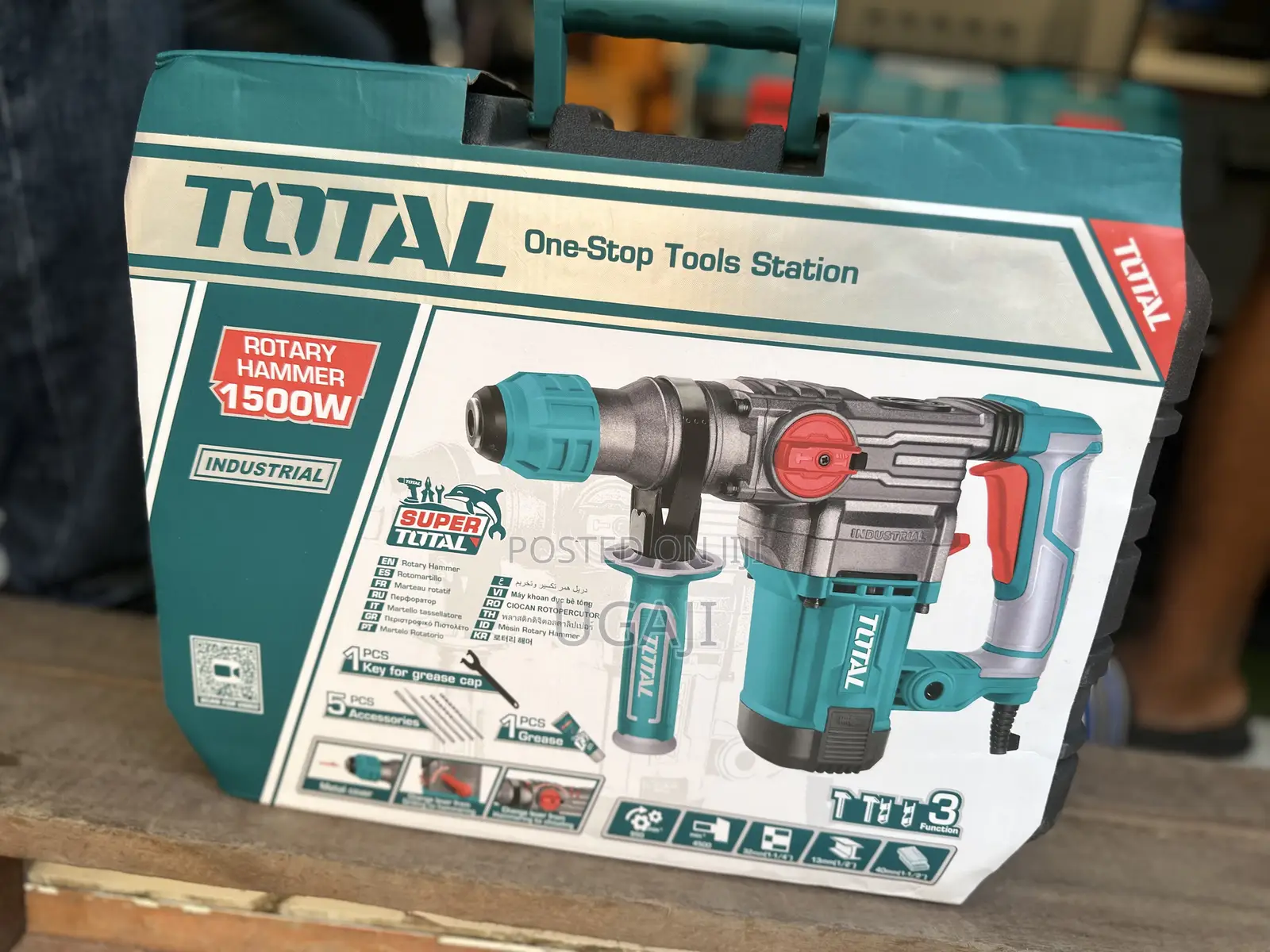 1500w Total Rotary Hammer