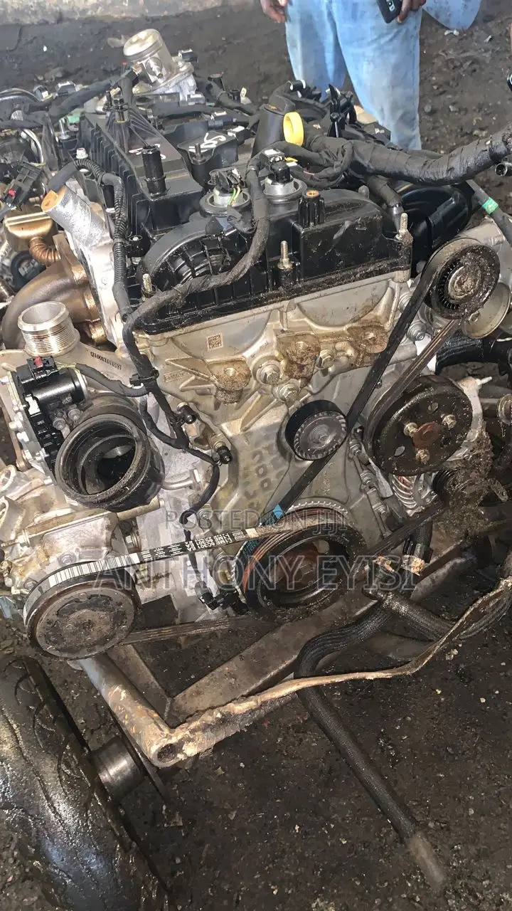Engine and Gear Box Ford Mustang 4-Cylinder With Turbo