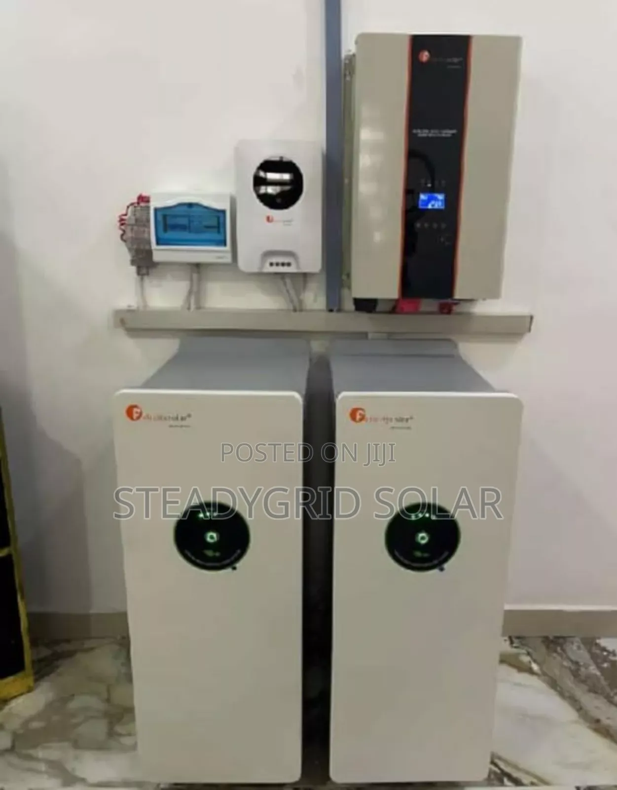 Robust 10kva/48v/30kwh Solar Powered Inverter Installation