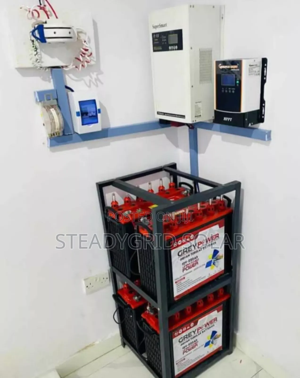 Super Smart 5kva Solar Hybrid Inverter Installation System