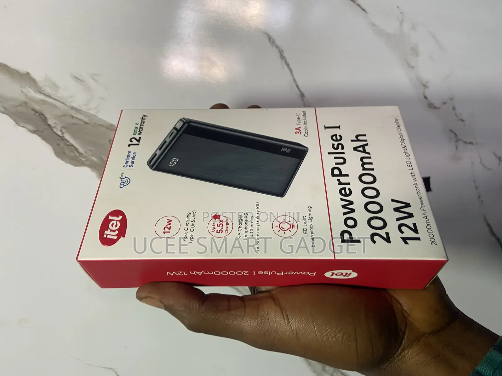 Itel Mah With Type C in and Out