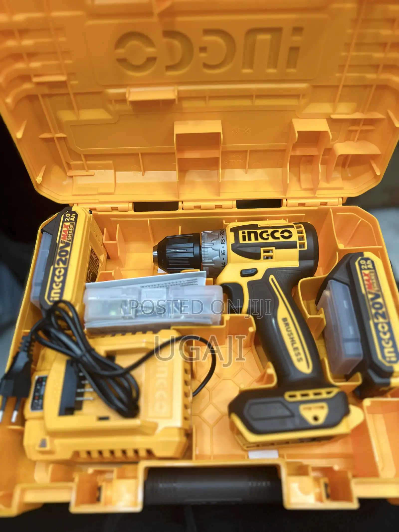 20v Ingco Brushless Cordless Drill