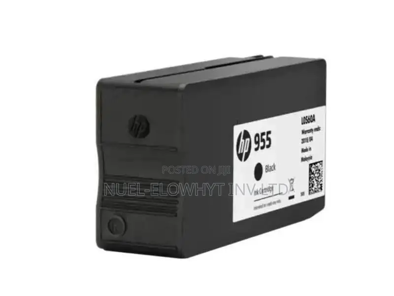 HP 955 Black Original Ink Cartridge SKU L0S60AA