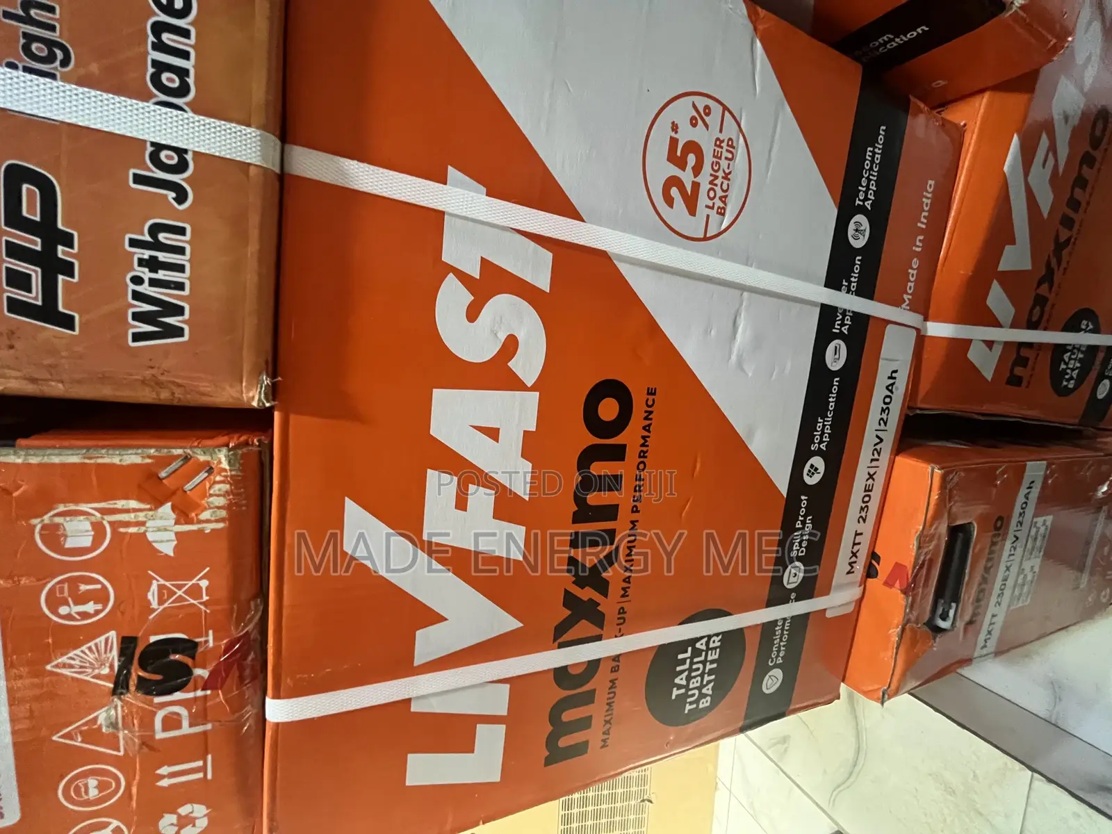 Livfast Tubular Battery 230 Ah