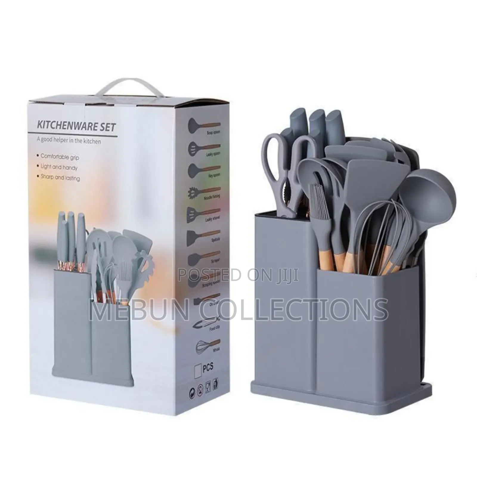 Kitchen Utensils Cookware Set - 19 Pieces