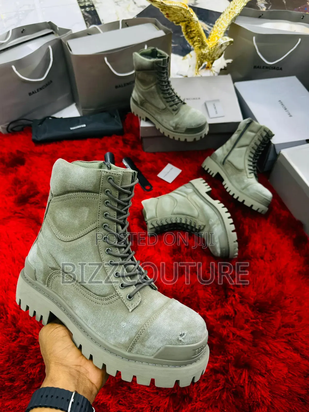 Original Balenciaga Boots Available in Store