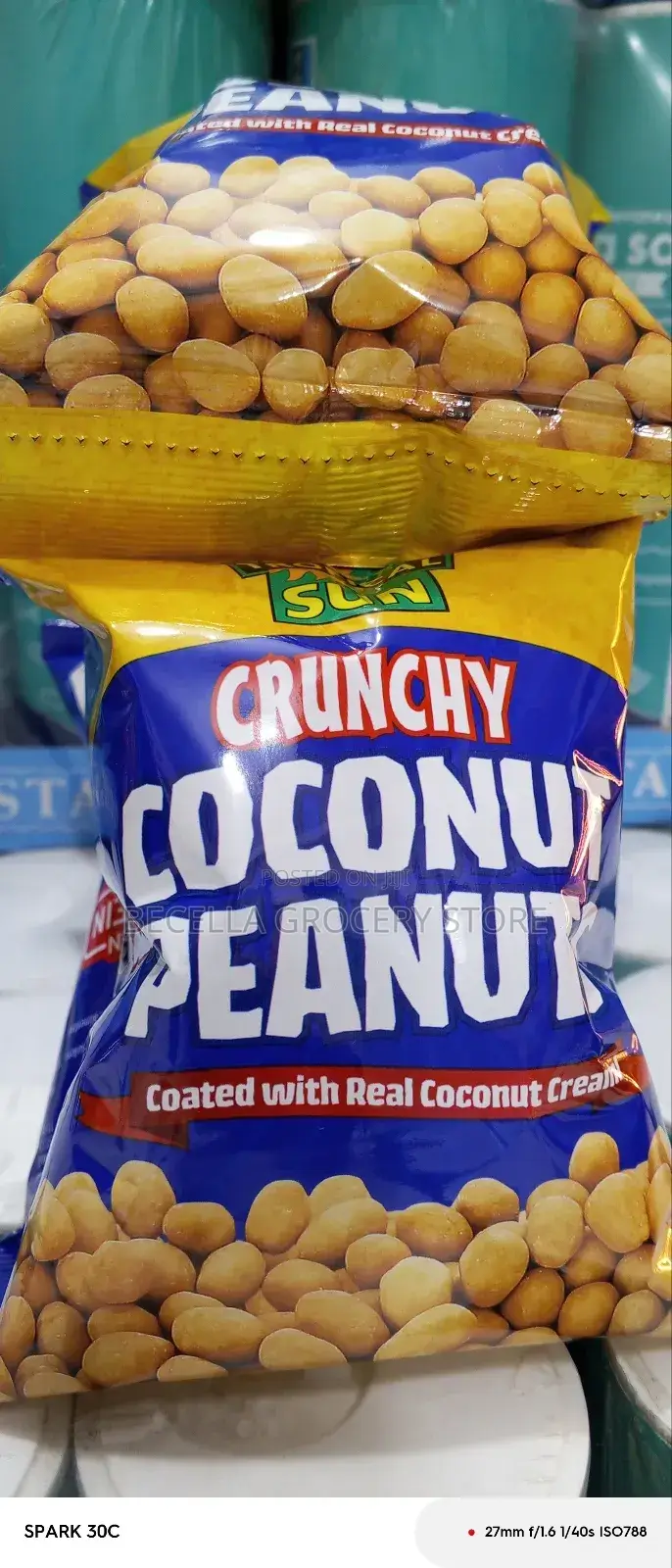 Tropical Sun Crunchy Coconut Peanut 50g ×36