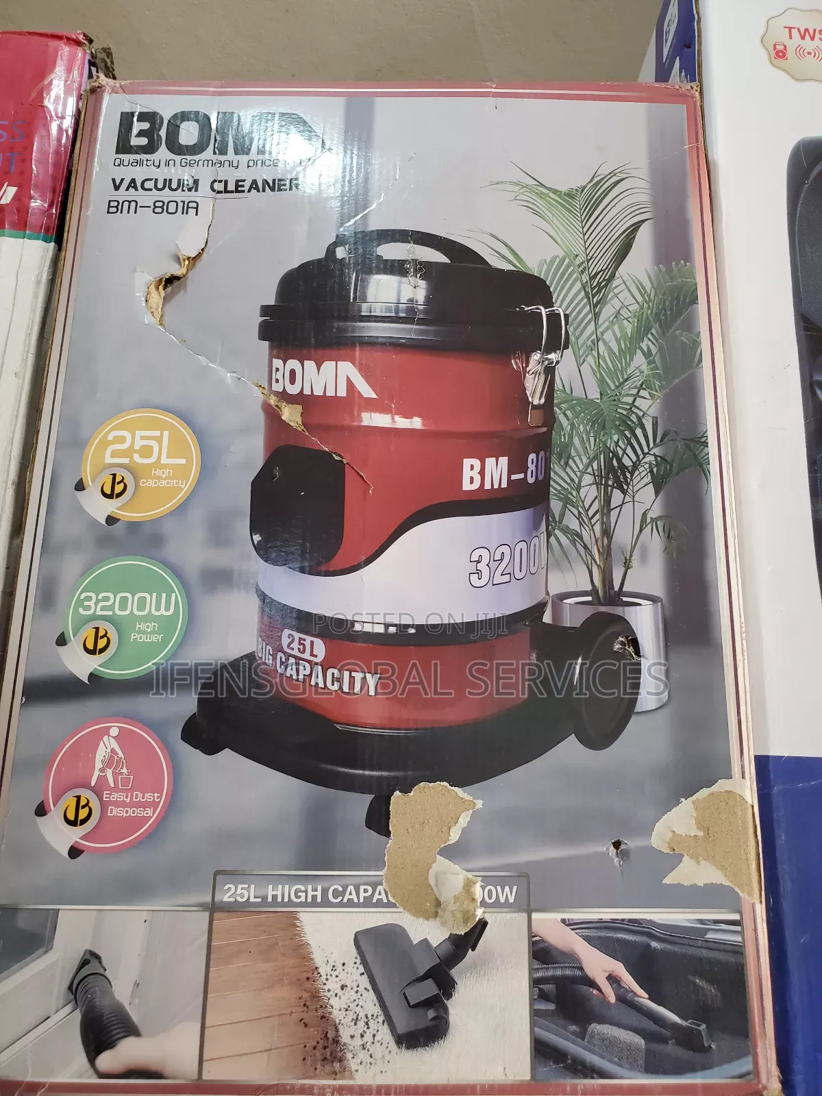 Industrial BOMA Vaccum Cleaners