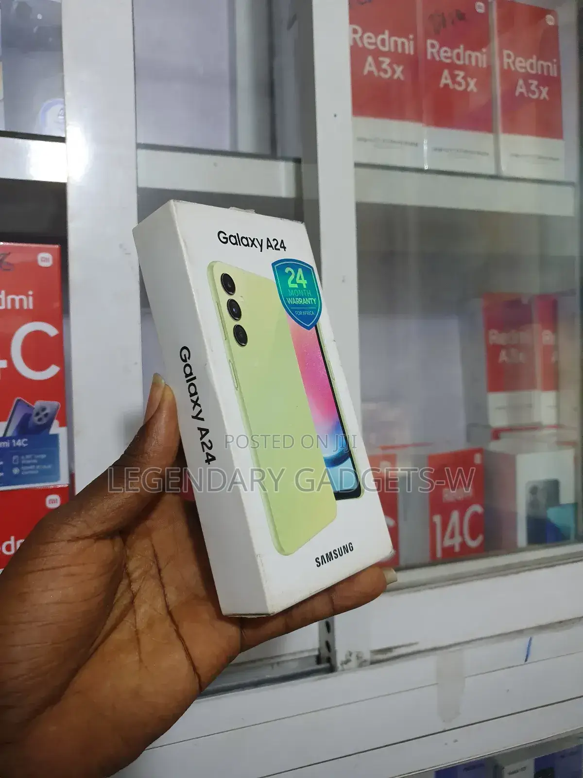 New Samsung Galaxy A24 4G 128 GB Green