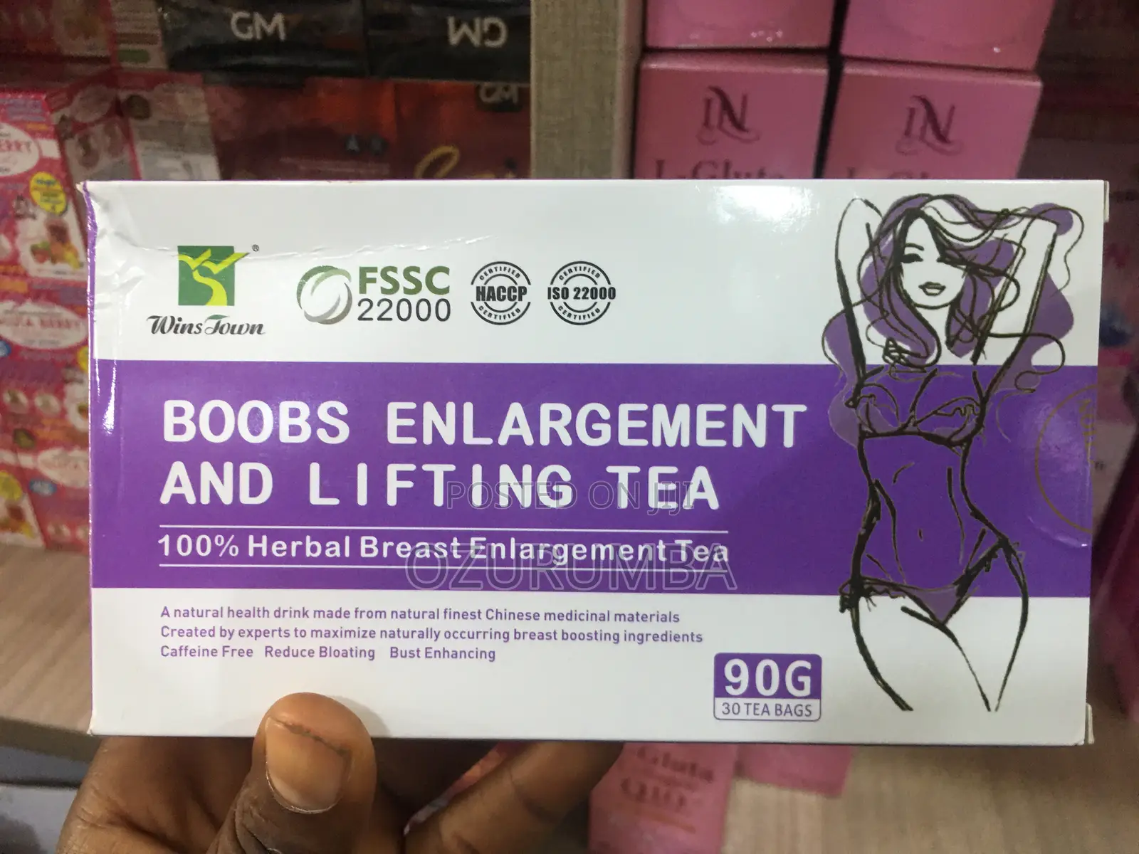 Boobs Enlargement and Lifting Tea