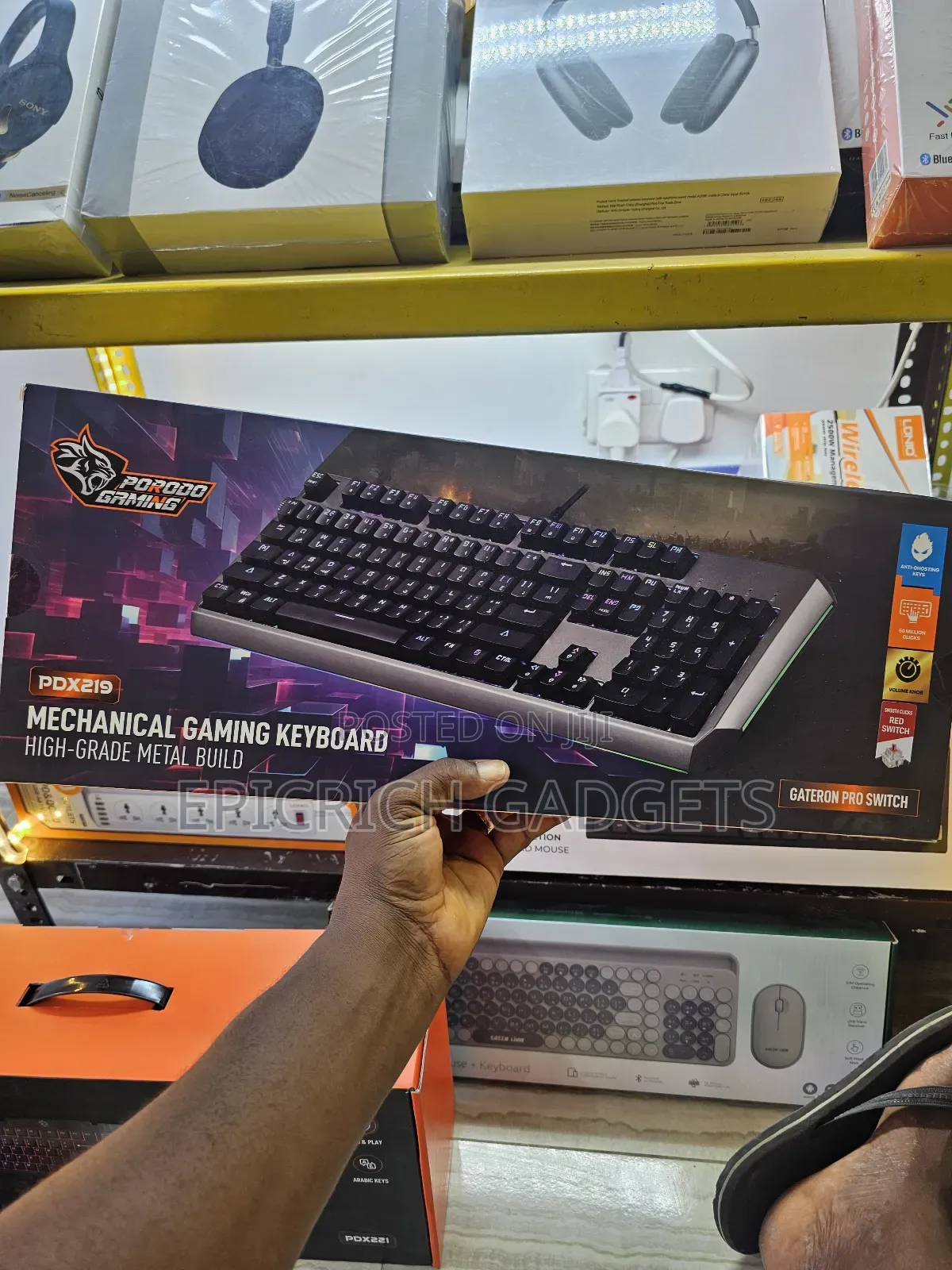 Porodo Pdx219 Mechanical Gaming Keyboard