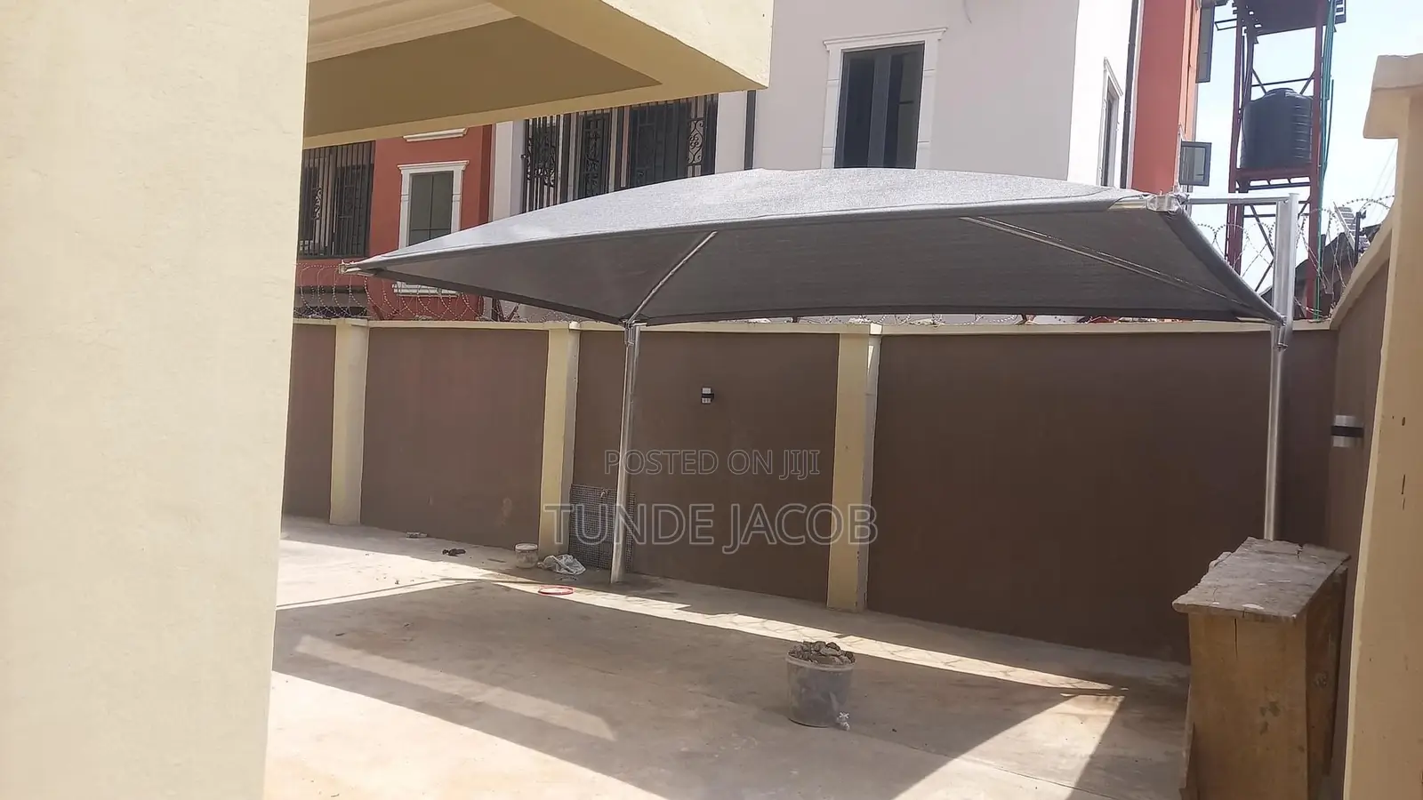 Carport Made With Galvanized Steel Waterproof Material