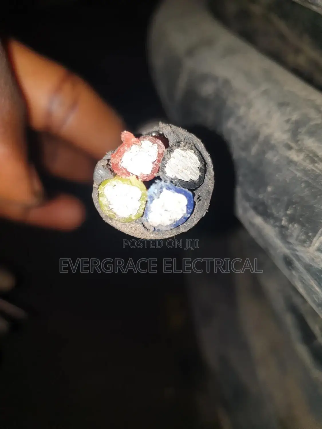25mm 4core Pvc Aluminum Cable.