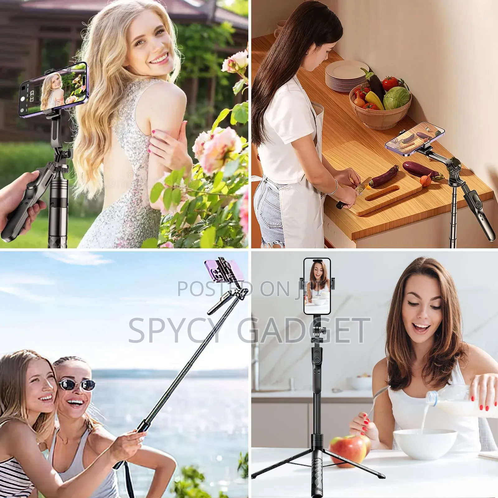 L28 Selfie Stick Foldable Tripod Stand With Bluetooth