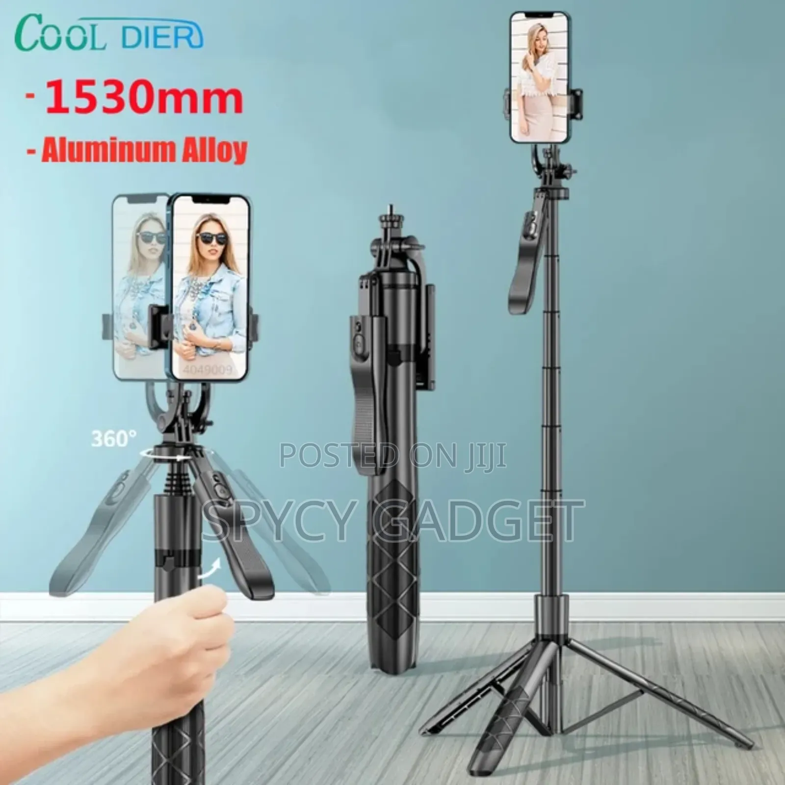 L28 Selfie Stick Foldable Tripod Stand With Bluetooth