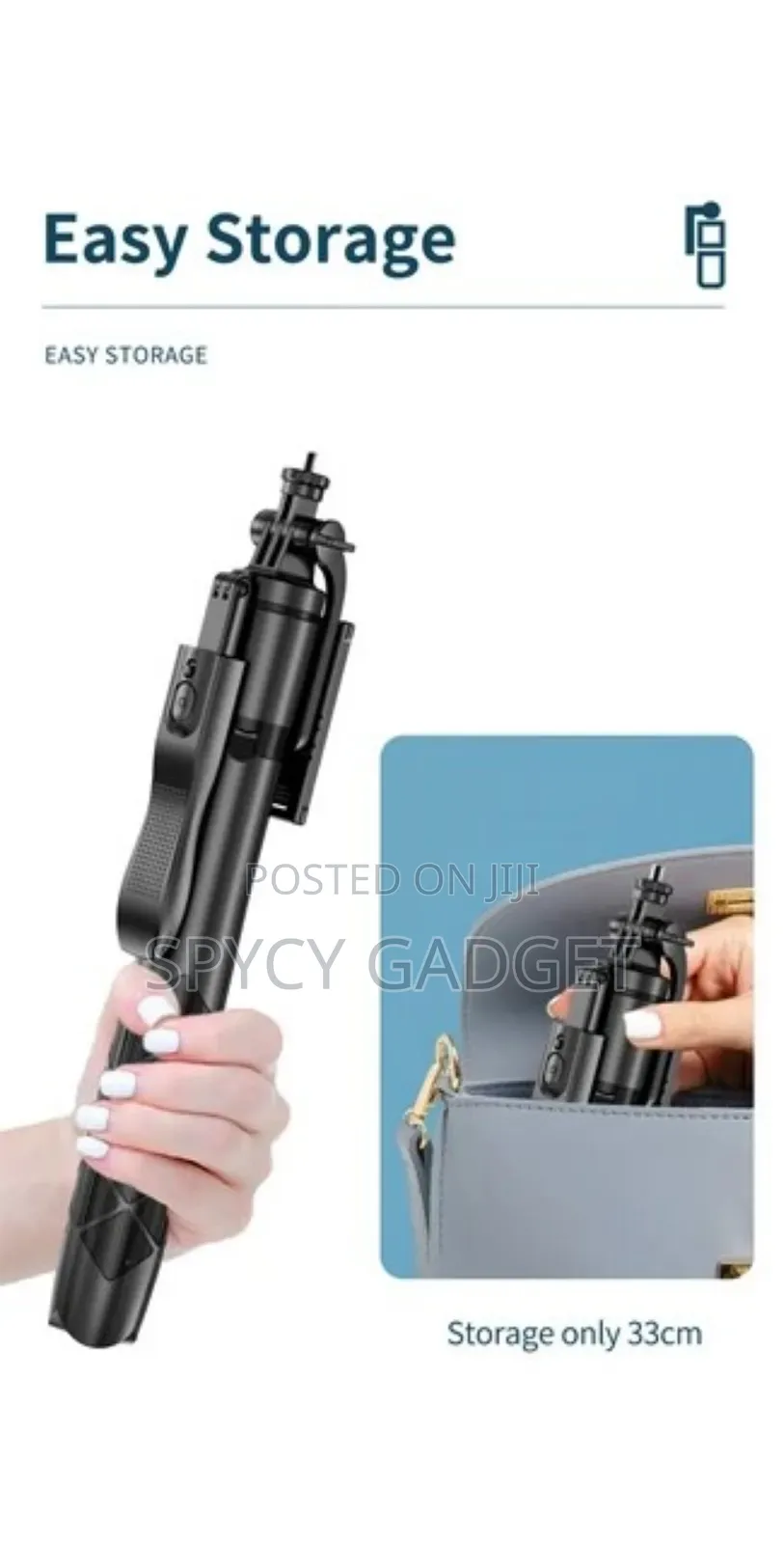 L28 Selfie Stick Foldable Tripod Stand With Bluetooth