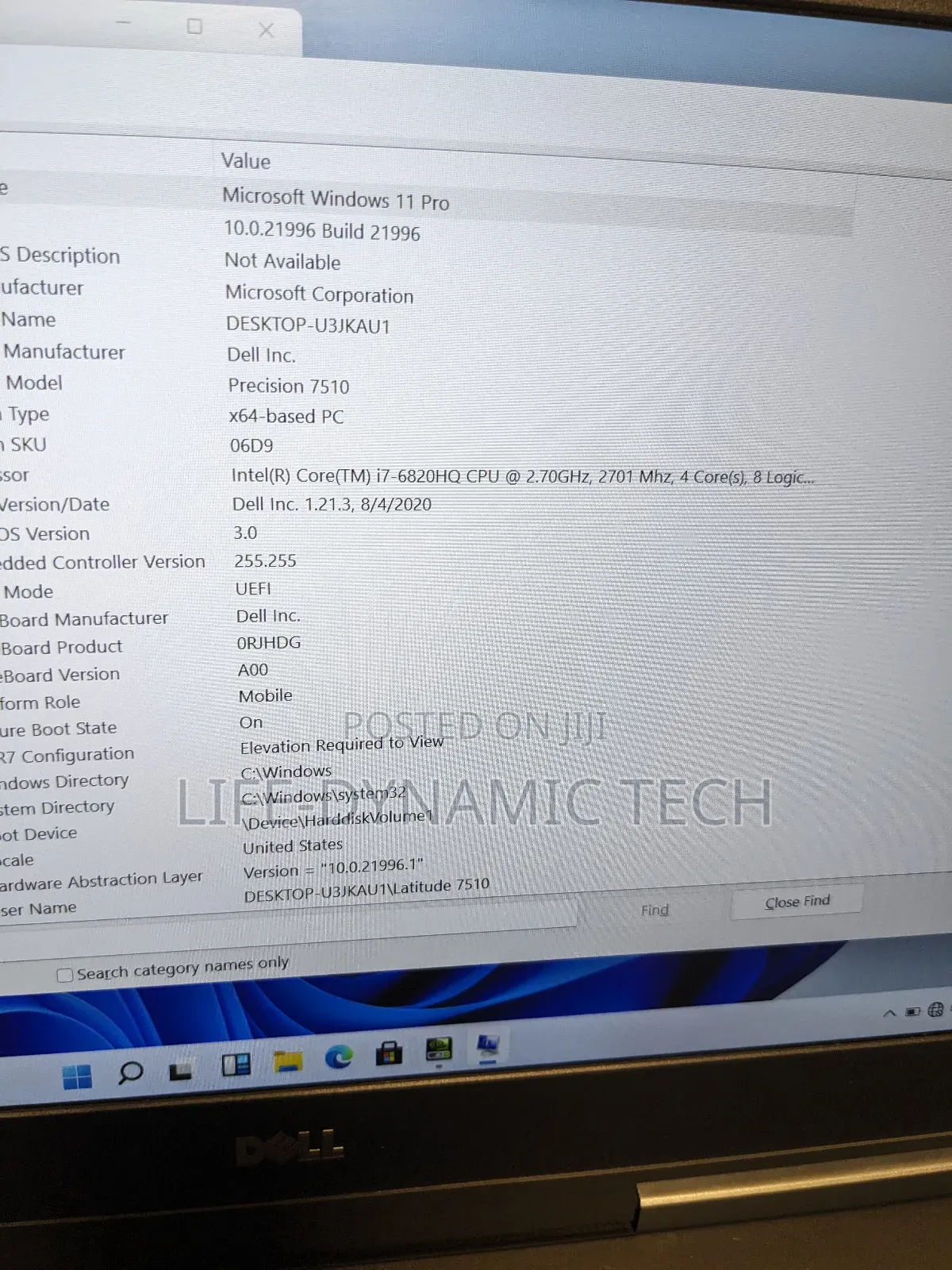 Laptop Dell Precision 7510 16GB Intel Core I7 HDD+SSD 1T