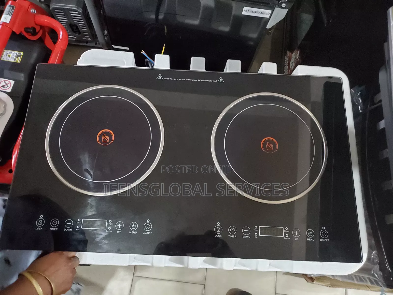 2 Big Burner Electric Cooker