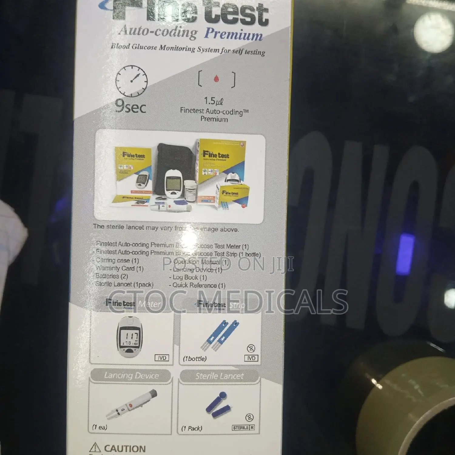 Fine-Test Blood Glucose Monitoring System