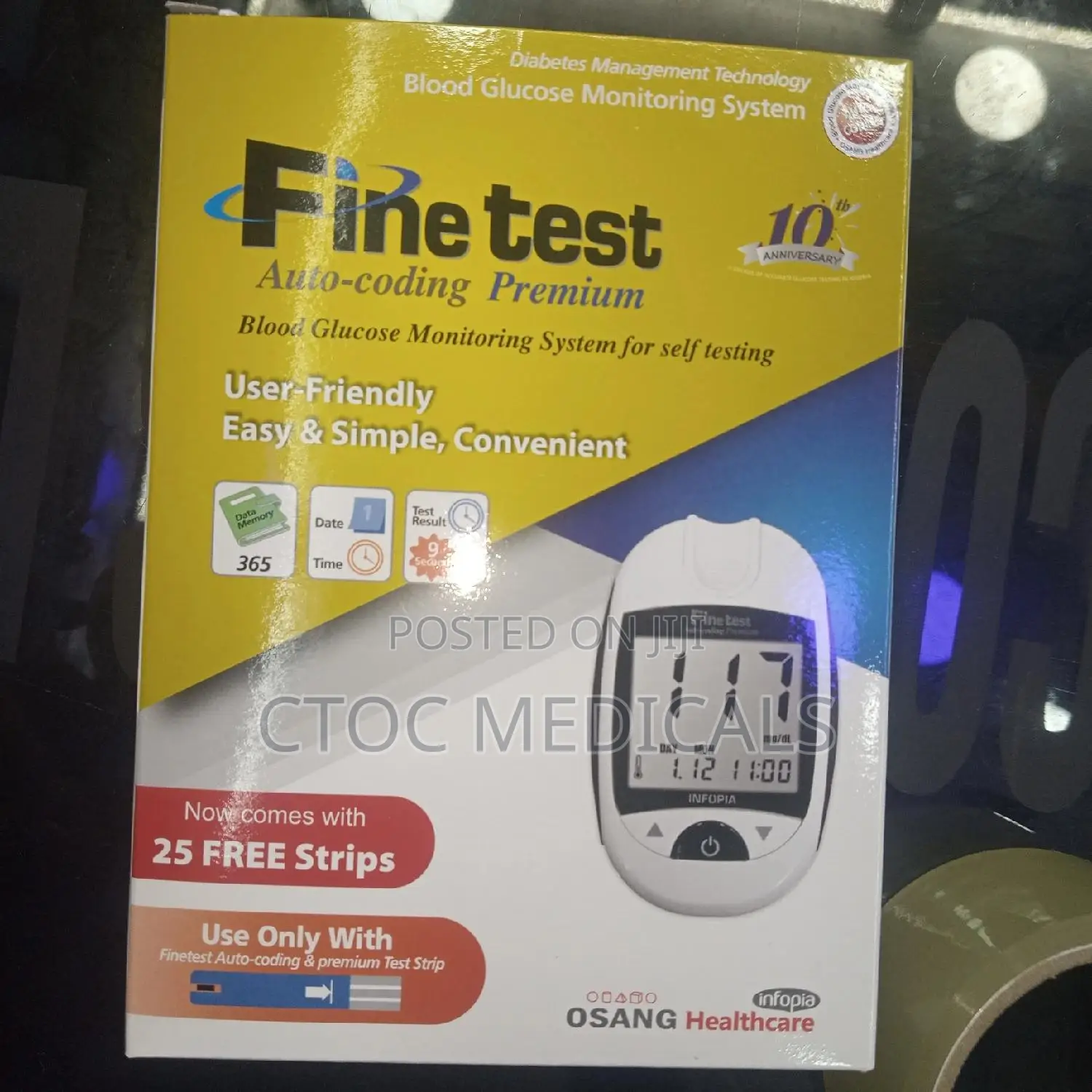 Fine-Test Blood Glucose Monitoring System