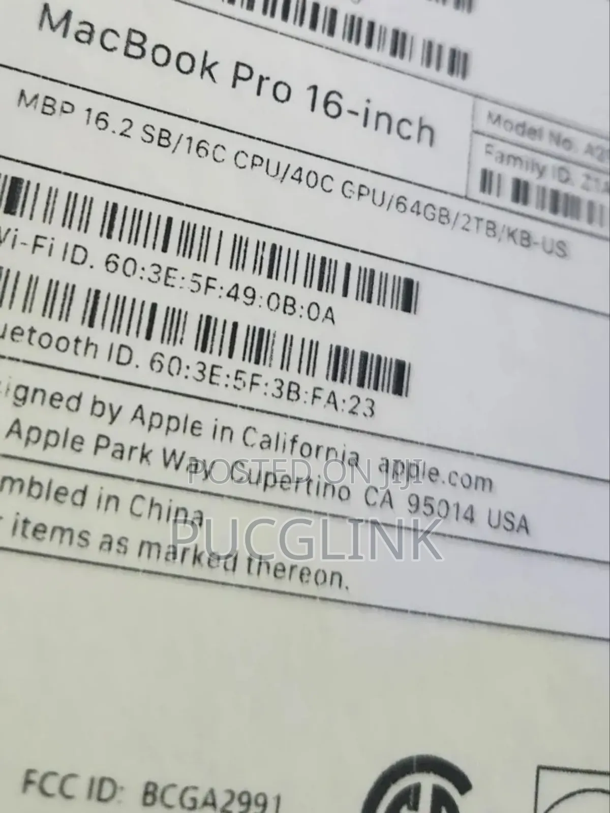 New Apple MacBook Pro 2023 M3 Pro 16-Inch 64GB Apple M3 Max SSD 2T