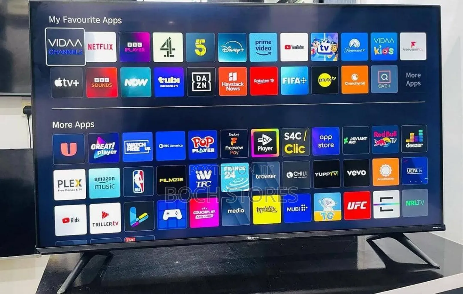 Hisense 43inches4k Uhd Smart Tv 2024 Model