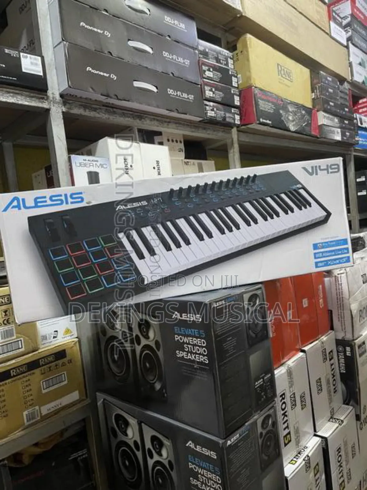 Alesis VI49 - 49 Key USB MIDI Keyboard Controller