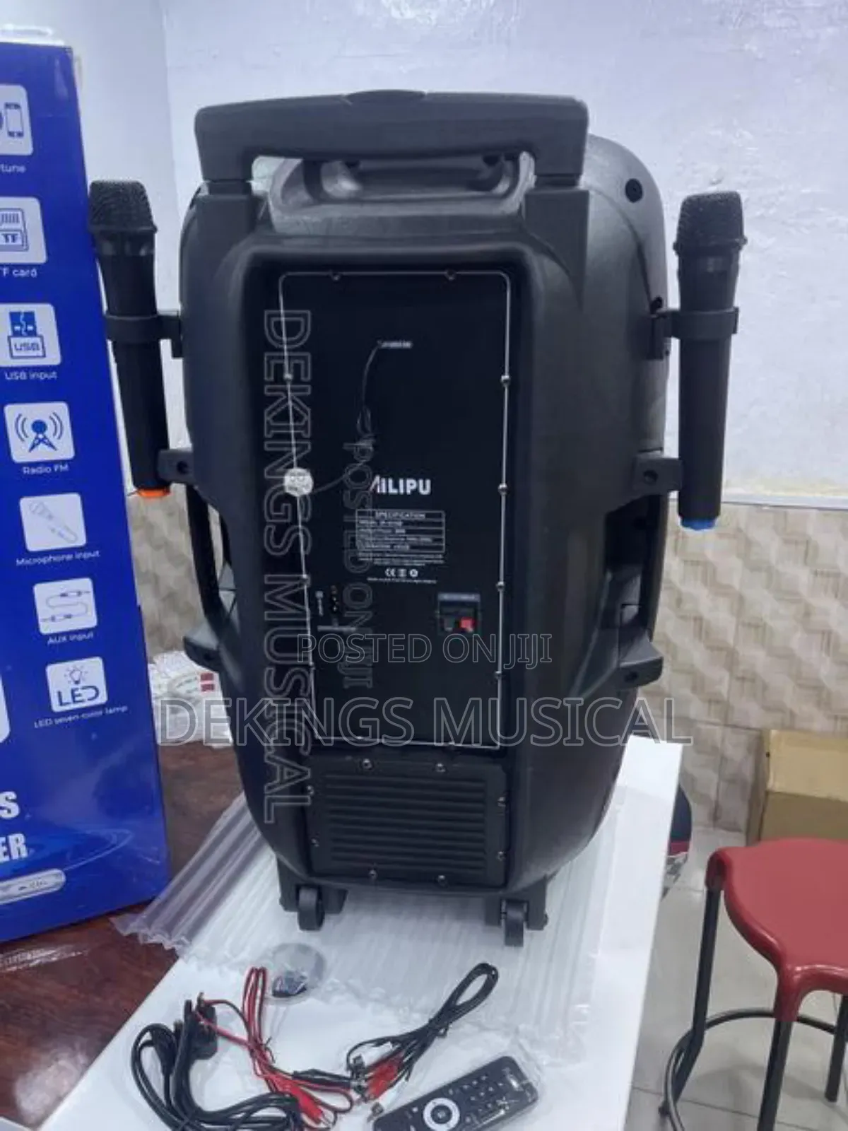 Ailipu Sp-3510d 15 Inches Rechargeable Pa System