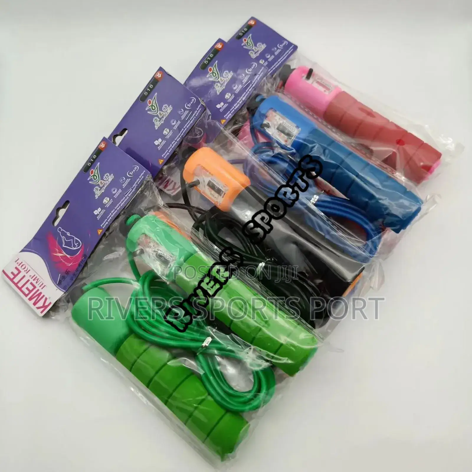 Jump Rope With Counter Sports Fitness Adjustable Rope
