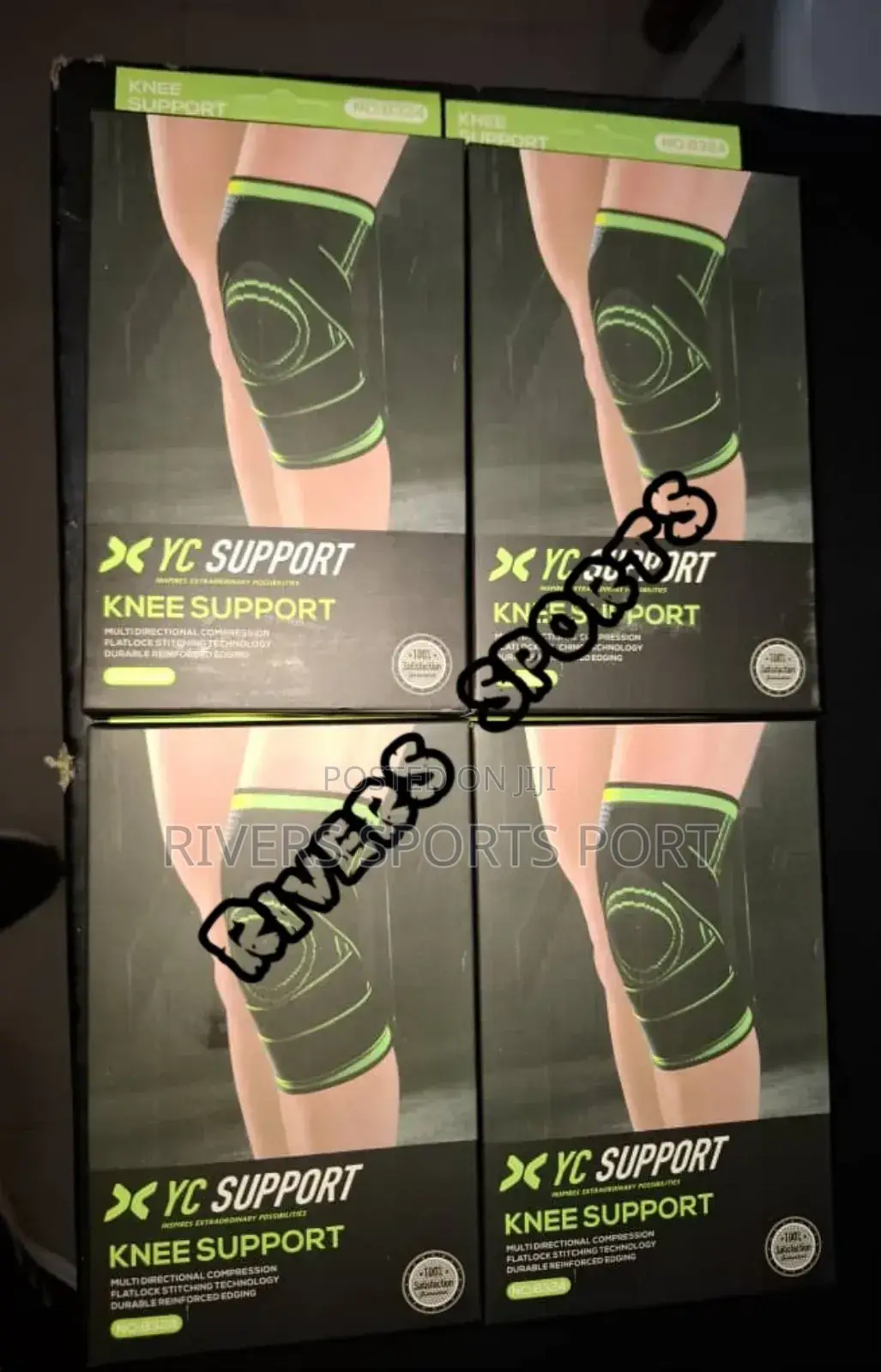 Pressurized Elastic Knee Support Fitness Gear for All Sports