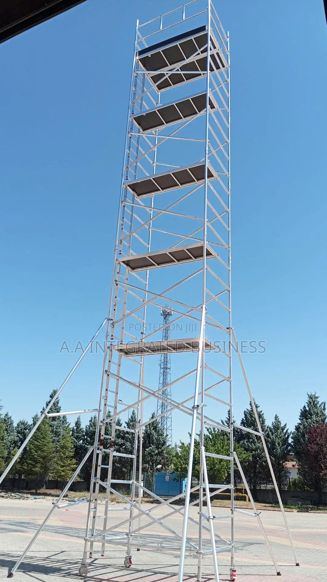 Scaffolding Heavy Duty Aluminum 10 Meters