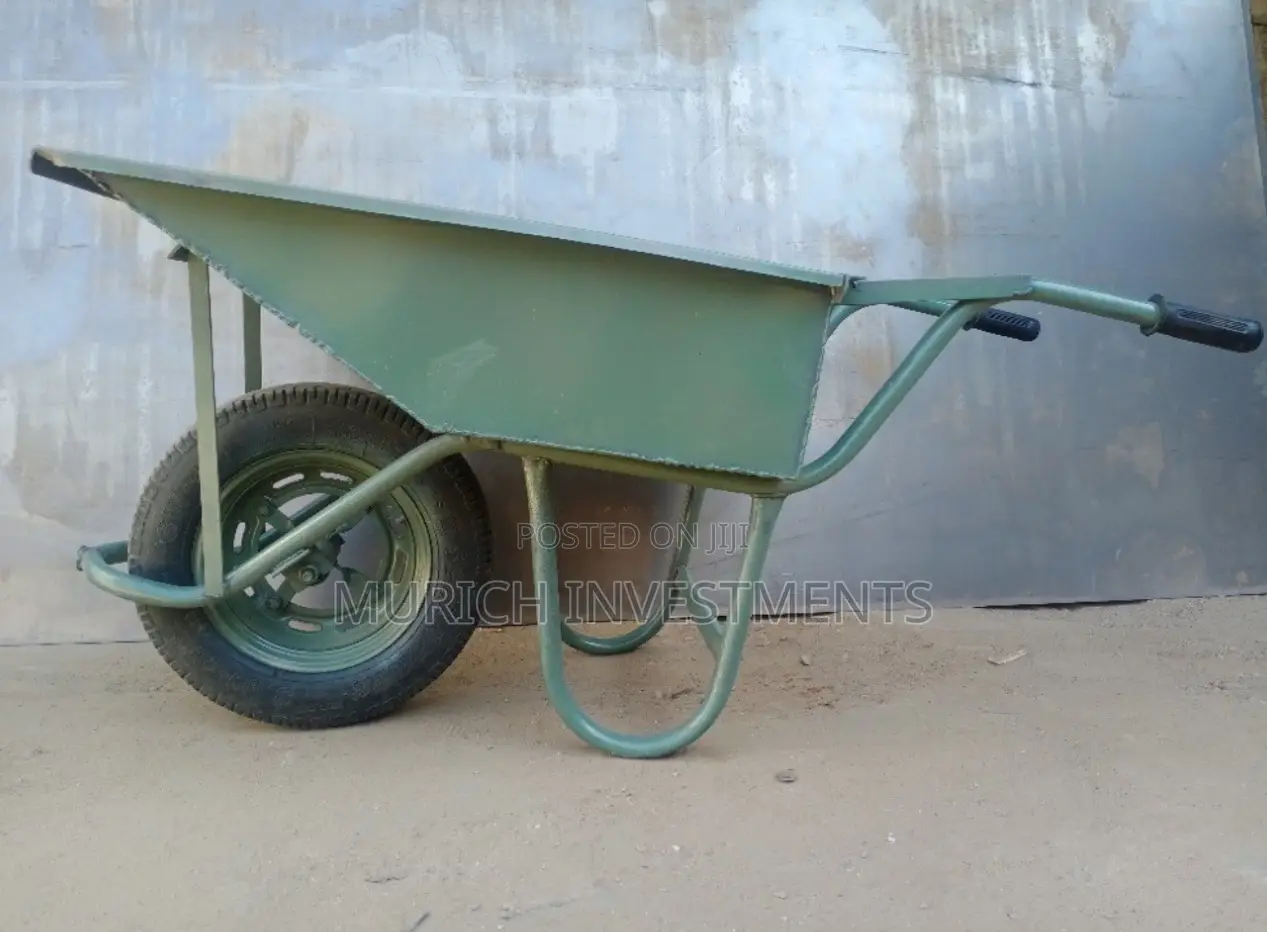 Cement Concrete Wheel Barrow Trolley, for Industrial