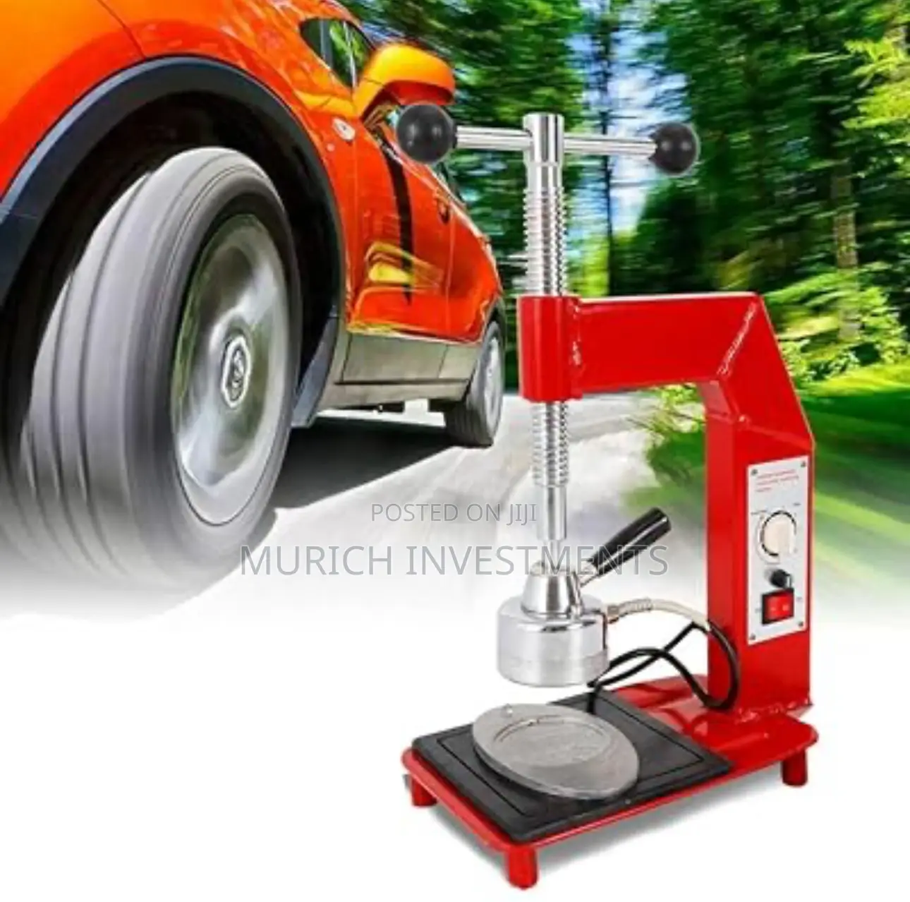 Electric Tube Tyre Repair Patcher Machine