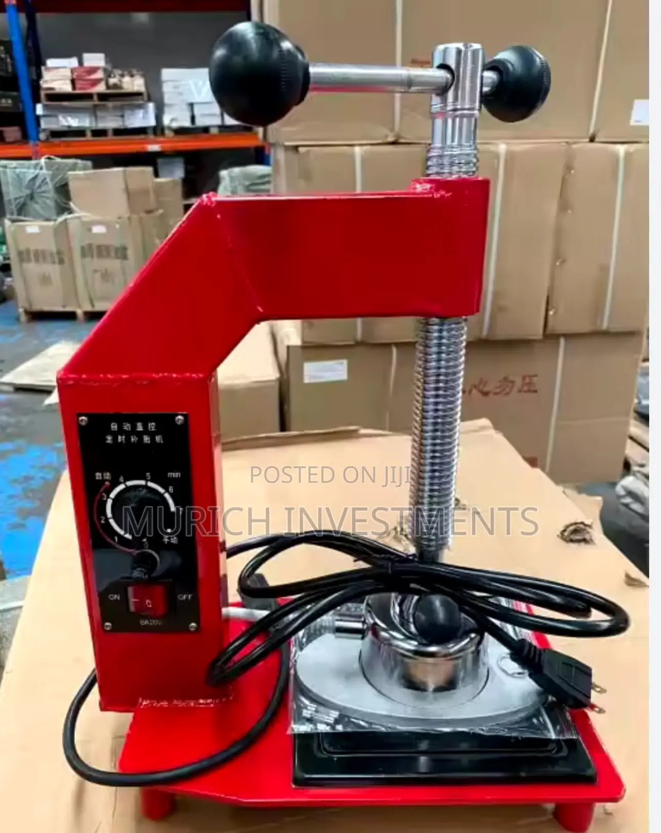 Electric Tube Tyre Repair Patcher Machine