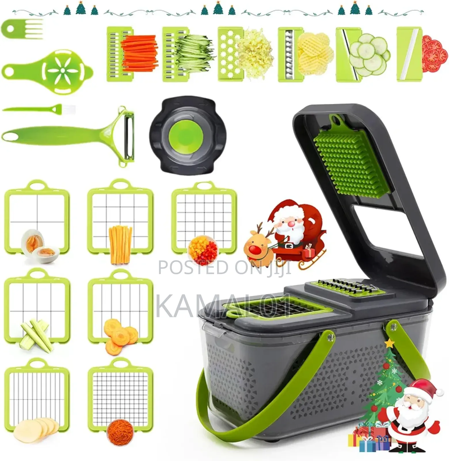 Vegetable Cutter, 22 in 1 Vegetable Slicer, Dice Cutter