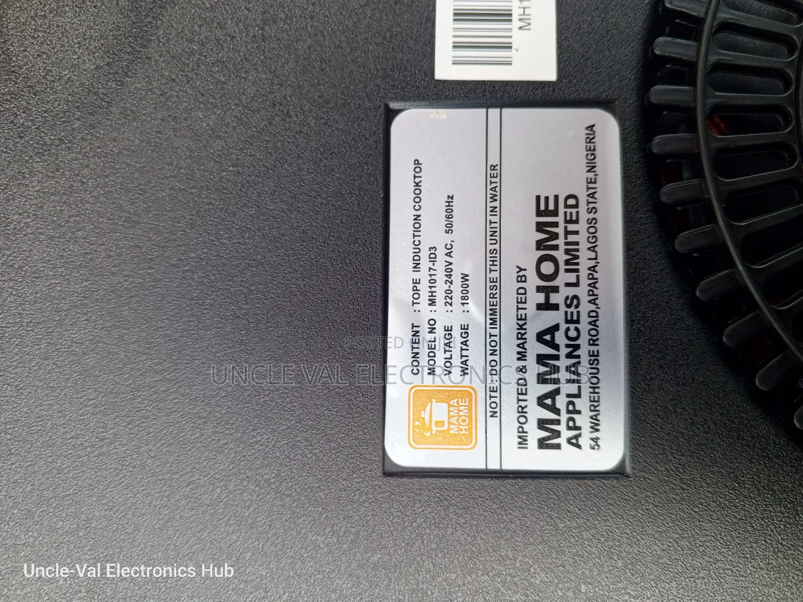 Mamahome Tope Induction Cooker
