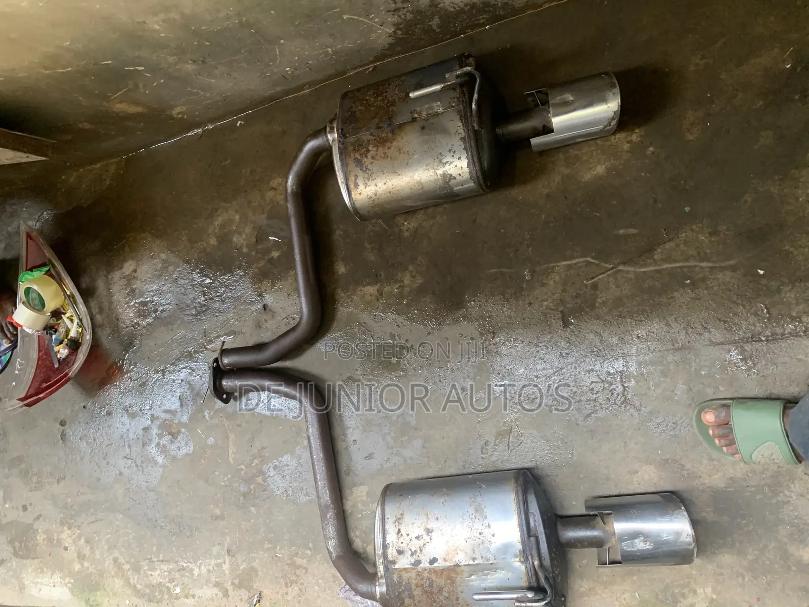 Exhaust Silencer Muffler Back Pot for Nissan Maxima 2014-18