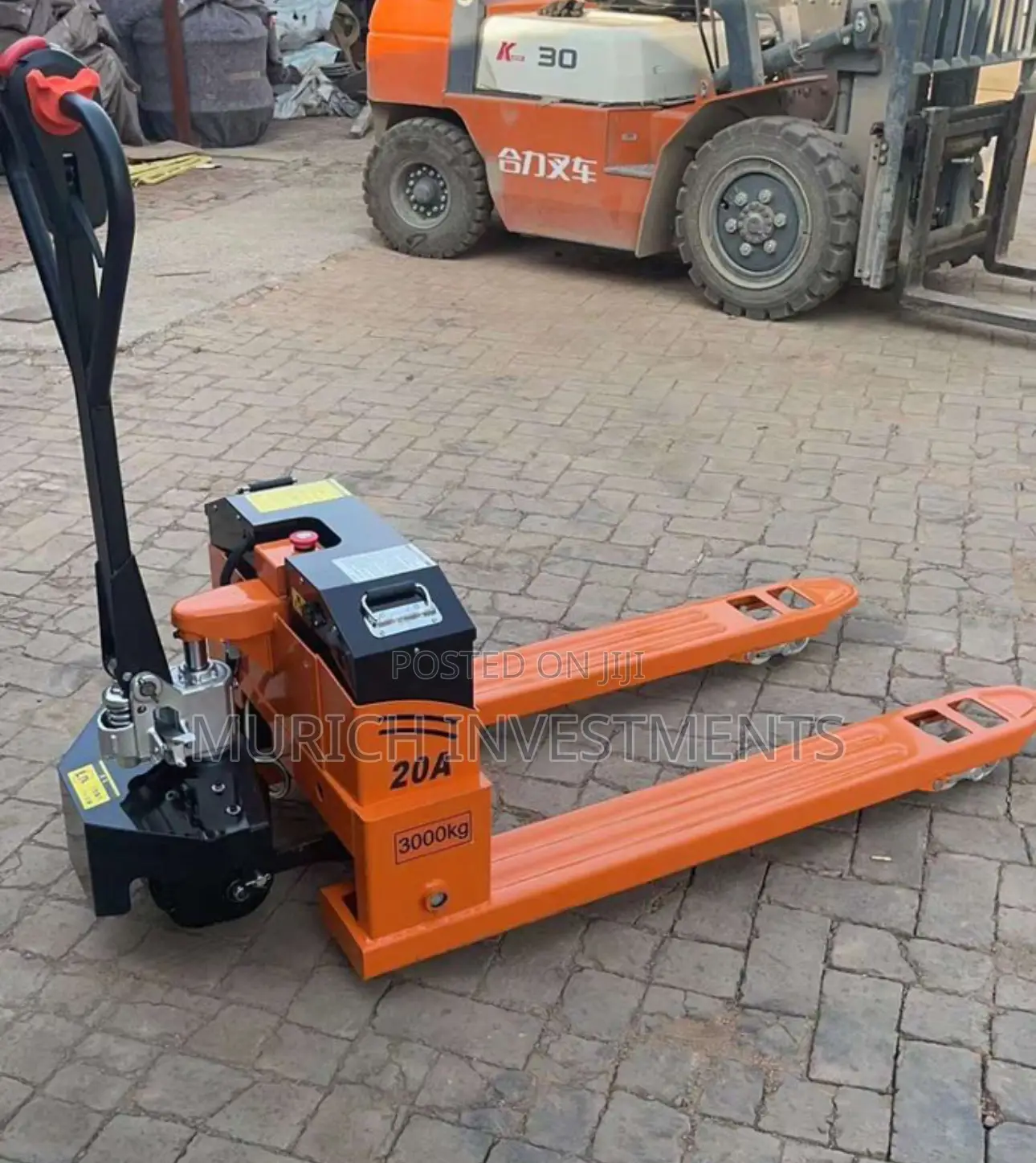 3ton Electric Forklift Pallet Truck Stacker 3ton