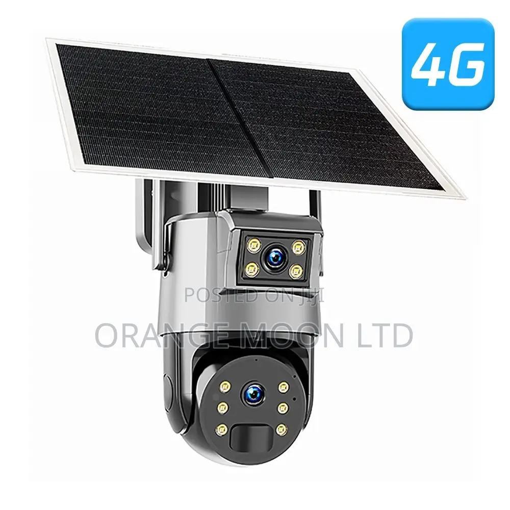 Ubox 4mp Dual Lens 4x Solar Powered Camera 4g