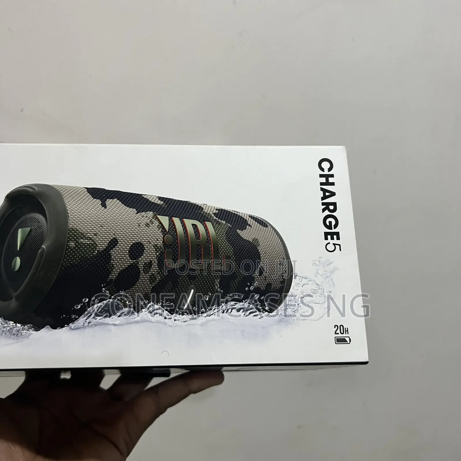 Original JBL Charge 5 Bluetooth Speaker Camouflage