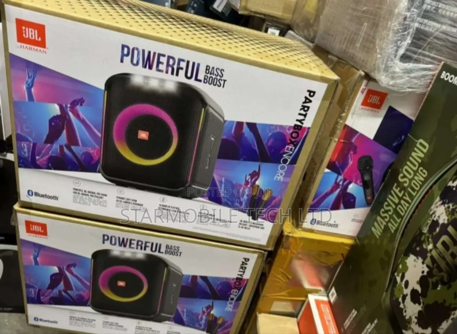JBL Partybox Encore Bluetooth With Wireless Microphone